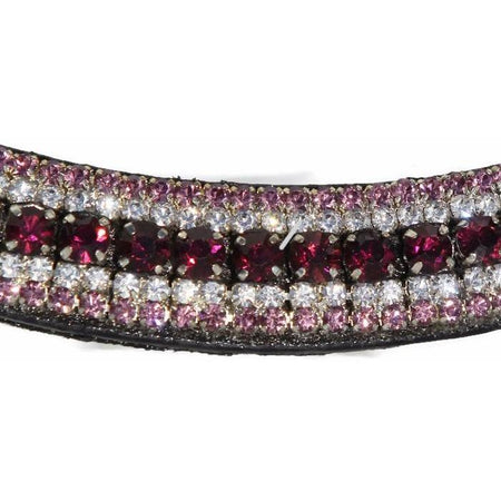 Mega Bling Browband - Amethyst-Capaillíní Equestrian Collection