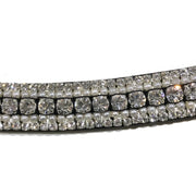Mega Bling Browband - Crystal and Pearl-Capaillíní Equestrian Collection