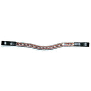 Mega Bling Browband - Red Crystal-Capaillíní Equestrian Collection